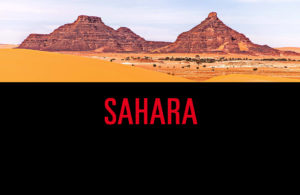 Sahara Desert Algeria and Chad