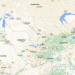 map of Central Asia