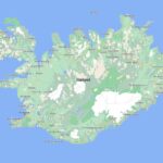 map of Iceland